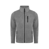 Genius Store Store Erkek Polar Tam Fermuarlı 3 Cepli Outdoor Polar Ceket Tactical Flecee Gri Koyu Gri