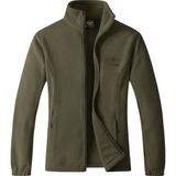 Genius Store Unisex Polar Tam Fermuarlı Outdoor Polar Ceket Tactical Polar Kadın-Erkek Polar Renkli-Tam - Haki - Bulunmuyor