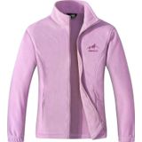 Genius Store Unisex Polar Tam Fermuarlı Outdoor Polar Ceket Tactical Polar Kadın-Erkek Polar Renkli-Tam Lila L