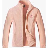 Genius Store Unisex Polar Tam Fermuarlı Outdoor Polar Ceket Tactical Polar Kadın-Erkek Polar Renkli-Tam Mercan 2Xl