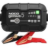 GENIUS5EU 6V&12V 5A Akıllı Akü Şarj ve Akü Bakım Desülfatör ,siyah