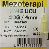 Genject Mezoterapi İğne Ucu 30G 4mm 250 Adet 1 Kutu Hafif ve Dayanıklı Özellikler Sunar