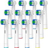 GENKENT Oral-B Braun ile Uyumlu Yedek Diş Fırçası Başlıkları, Oral B Yedek Başlıkları için 12 Adet Profesyonel Elektrikli Diş Fırçası Başlıkları Fırça Başlıkları Yedek Pro 500/1000/1500/3000/3757/500/7000/7500/8000