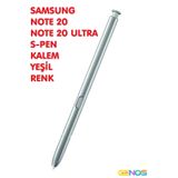 Genos Samsung Galaxy Note 20 Note 20 Ultra S Pen Stylus Dokunmatik Kalem Yeşil (N980F - N985F)