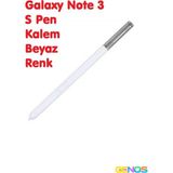 Genos Samsung Galaxy Note 3 Dokunmatik Kalem S Pen Stylus Beyaz