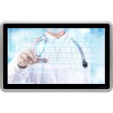 Genova Donanım 15.6 Inç Intel Core I5-1235U Fanless Endüstriyel Windows Hmı Panel Pc Full Hd IP65 HDMI Dp 16GB 256GB RS232 Vesa GH-PC1581-V2-1235UG - Gri - Siyah