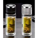 Genpazar Çift Katlı Cam Bitki Çayı Ihlamur Demliği Filtre Kahve Demliği French Press
