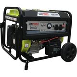 Genpower Gbg 110E 10,5 Kva Marşlı Benzinli Jeneratör Tekerlekli 8400 W Güçle Taşınabilir