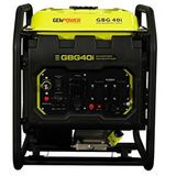 GenPower Gbg 40i Model 4 Kva, Benzinli, İpli, Tekerleksiz Açık Tip, Dijital İnverter Monofaze ( 220 Volt) Portatif Jeneratör