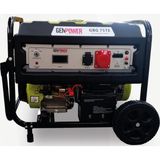 Genpower Gbg 75 Te 7,5 Kva Benzinli İpli Marşlı Tekerlekli Trifaze Portatif Jeneratör