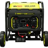 Genpower Marka Gbg 110 Ie Oto Model 11 Kva, Benzinli, Otomatik Transfer Panolu, Tekerlekli, MONOFAZE(220 Volt) Inverter Portatif Jeneratör