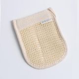 Genshower SL1303 Sisal Kese Eldiven Krem