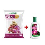 Genta Orkide Bakım Seti - Orkide Toprağı - Orkide Sıvı Besini