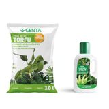 Genta Yeşil Yapraklı Bitki Bakım Seti - Yeşil Bitki Toprağı - Yeşil Bitki Besini