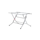 GENTAŞ Dogant Katlanır Metal Masa Ayağı, 70x120 ve 80x140 cm Uyumlu, Beyaz