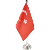 Gentlegirl. Abd Türkiye Masa Bayrağı, Sopa Küçük Mini Türk Bayrağı Ofis Masa Bayrağı, Sta - Çok Renkli - Genel
