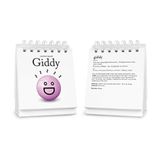 Genuine Fred The Daily Mood Masası Flipchart Çalışma Masası İçin, Çok Renkli