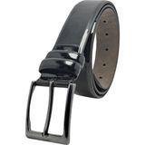 Genuine Leather Company Eds Erkek Siyah Rugan Kemer - 115 cm