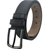 Genuine Leather Company Eds Erkek Siyah Spor Kemer - 120 cm