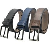 Genuine Leather Company Eds Erkek Spor Kemer - 115 cm - Siyah - Lacivert - Kahverengi