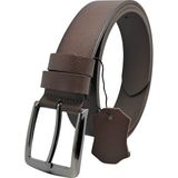 Genuine Leather Company Eds Hakiki Deri Spor Erkek Kemer - Kahverengi - 110 cm