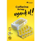 Genus Pharma Cafferine Pastil Cafferine, Kafein, Taurin, C Vitamini Ile Yorgunluğa Karşı Enerji Artırıcı Pastil (1 KUTU/24 ADET)