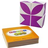 Geo Jr. Manyetik Görsel Zeka Küpleri (40 Geometrik Şekil Kartı - Mıknatıslı Küpler)