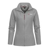 Geographical Norway Bayan polar ceket Tug Lady Outdoor ceket yelek dik yaka, Kadın Açık Gri, XXL