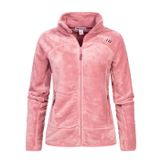Geographical Norway Upaline Lady - Polar Fine Kadın Sıcak Fermetur Zip - Ceket Sonbahar Kış İlkbahar Sıcak Kadın - Uzun Kollu Kazak Kürk Yumuşak Konforlu Dış Mekan, Pembe., S