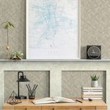 Geometrik Desen Duvar Kağıdı | BETA, 1107-2, Bej, Kahverengi, Elyaf Taban (Non-Woven), Vinil kaplı, Silinebilir Yüzey / 1.06x15.6 m - 16.5 m², Yüksek Kalite