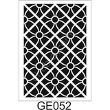 Geometrik Desenler Stencil Şablon (21x30) Ge-052