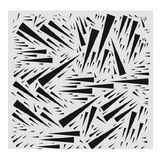 Geometrik Desenler Stencil Şablon (25x25) GE-068