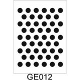 Geometrik Desenler Stencil Şablon (25x35) Ge-012