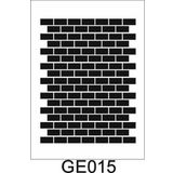 Geometrik Desenler Stencil Şablon (35x50) GE-015