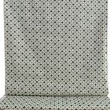 Geometrik Desenli Su ve Leke İtici Panama Keteni Küçükçalık Premier Duck Kumaş Bezi 100x180 (Haki Yeşil)