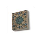 Geometrik Rumi Desen Baskılı Taş Magnet 5X5