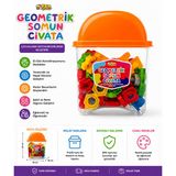 Geometrik Somun Cıvata Seti 66 Parça – Eğitici Motor Gelişim Oyuncağı 3+ Yaş
