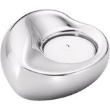 Georg Jensen Kalp Formlu Çelik Mumluk - Gri - Standart