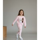 George 3 Iplik Şardonsuz Labubu Ikili Takım - Pembe - 7 - 8 Yaş
