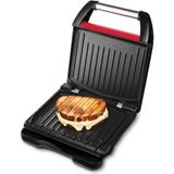 George Foreman Steel Compact Kırmızı Izgara & Tost Makinesi