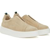 George Hogg Beige Casual Comfort Women's Suede Sneakers - Bej