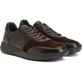 George Hogg Brown Men's Leather Sneakers - Kahverengi