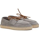 George Hogg Ice Blue Tassel Detail Men's Leather Espadrilles - Buz Mavisi