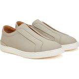 George Hogg Light Grey Men's Casual Leather Sneaker - Açık Gri
