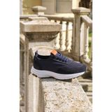 George Hogg Men's Navy Sneakers - Lacivert