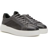 George Hogg Suede-Trimmed Men's Sneakers - Gri