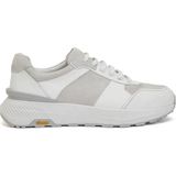George Hogg White Vibram Sole Detail Men's Leather Sneakers - Beyaz