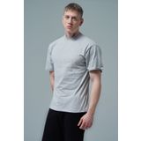 George Phoenix Pure Comfort - Gri Rahat Kesim %100 Pamuklu Basic Erkek Tişörtü