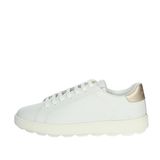 Geox D45WEB00085C1000 D Spherica Ecub Beyaz Deri Kadın Sneaker Ayakkabı
