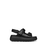 Geox Kadın Siyah D Spherica Ec4.1 S A - Nappa Bantlı Hakiki Deri Sandalet D55d4b00085c9999